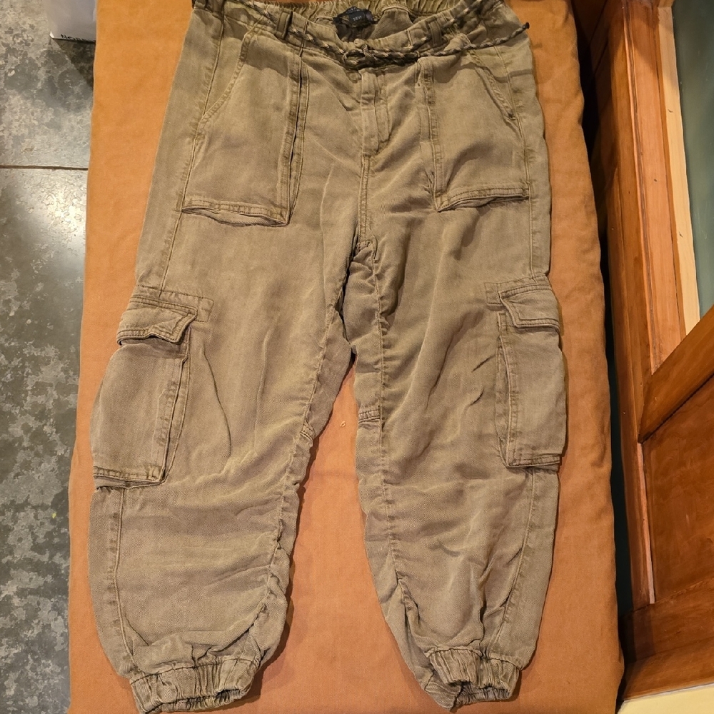 All Saints Olive Cargo Pants